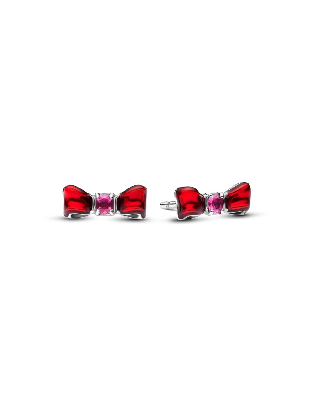 Brincos Laço Branca de Neve Disney Pandora