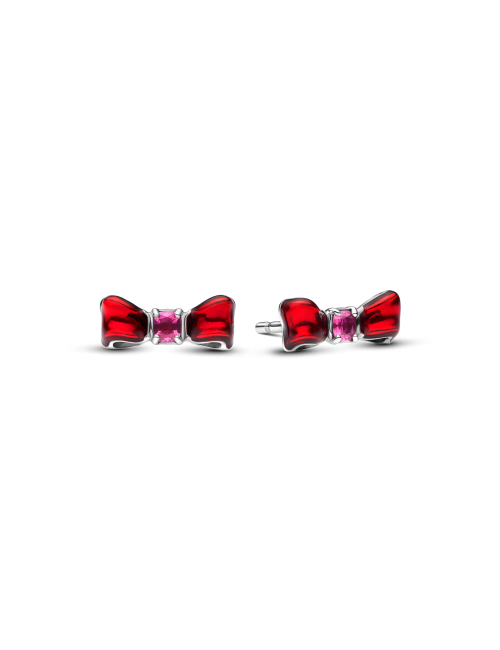 Brincos Laço Branca de Neve Disney Pandora