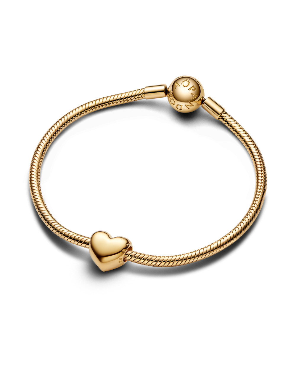 Conta Coração Gravavél Be Love Pandora