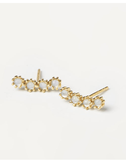 BRINCOS BLUE TIDE GOLD PD PAOLA