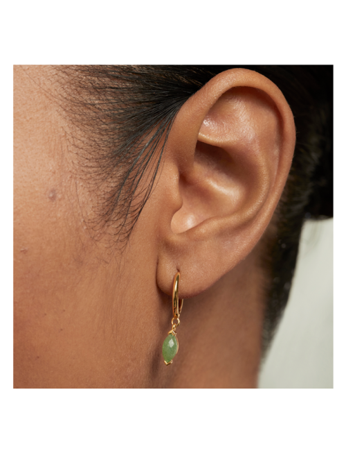 Brincos Nomad Aventurine PdPAola