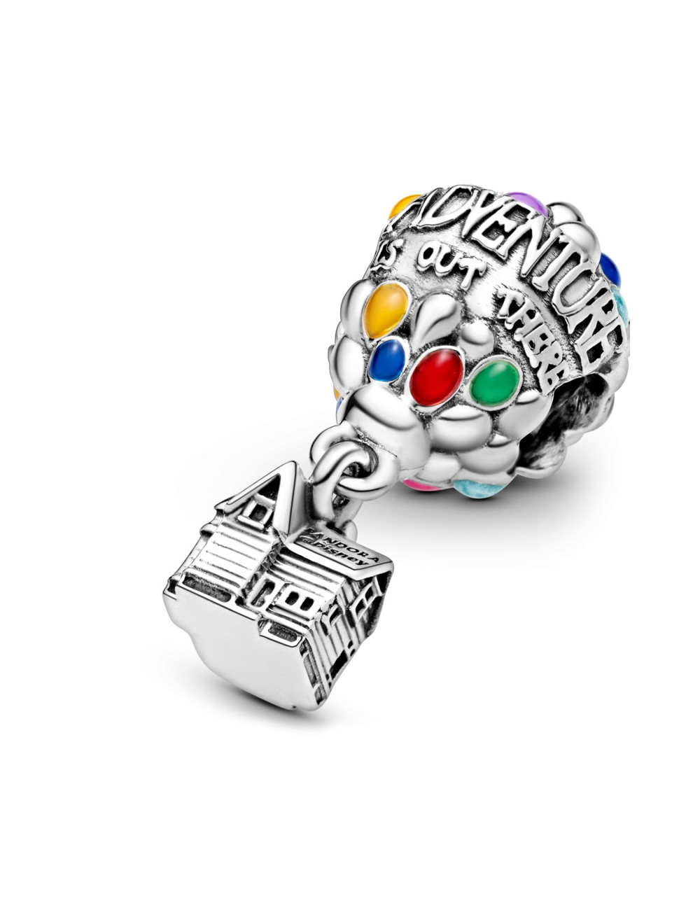 Conta Pandora Disney Pixar Up House & Balloons