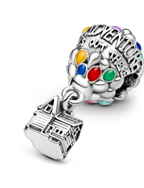 Conta Pandora Disney Pixar Up House & Balloons