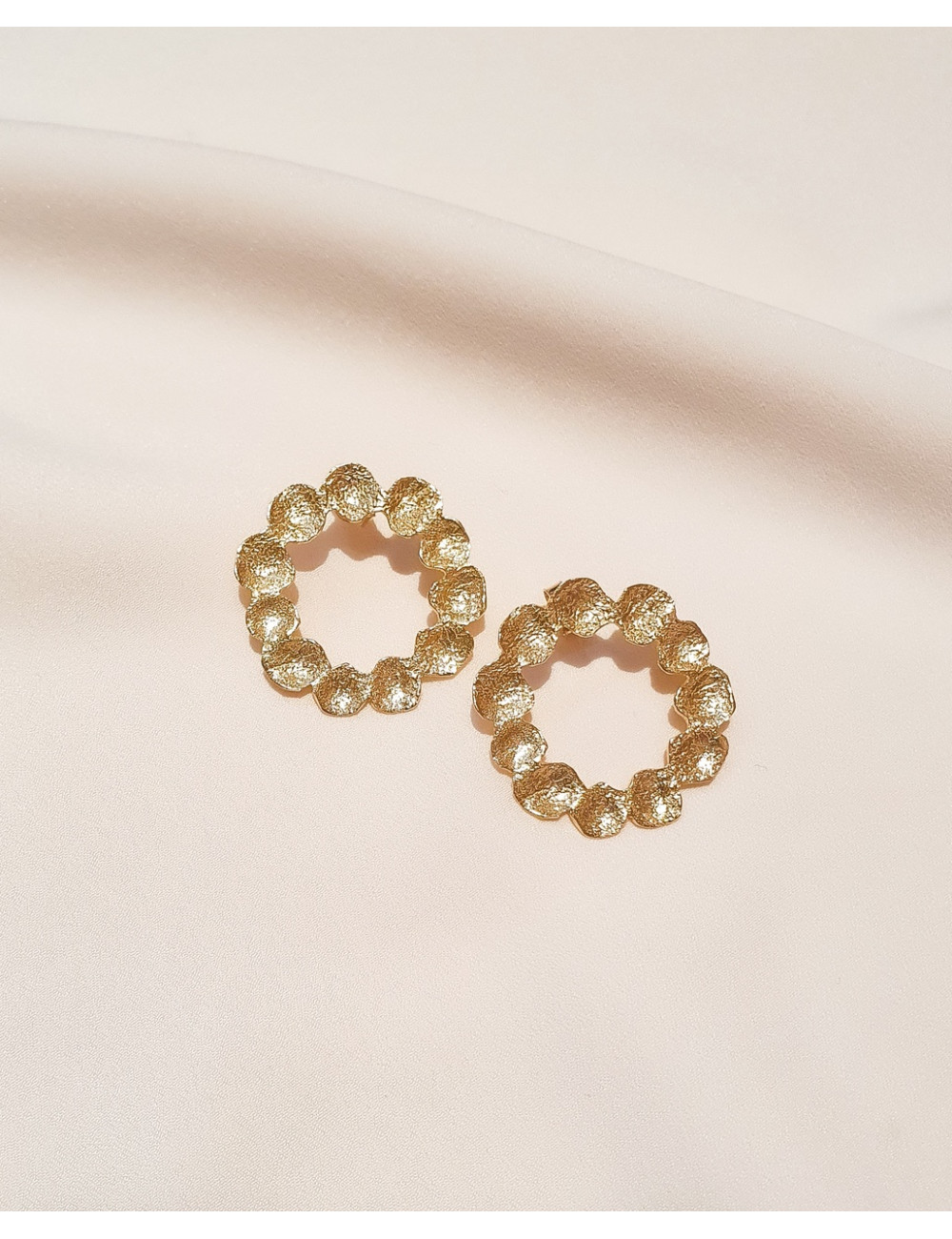 BRINCOS STEPH PRATA DOURADA