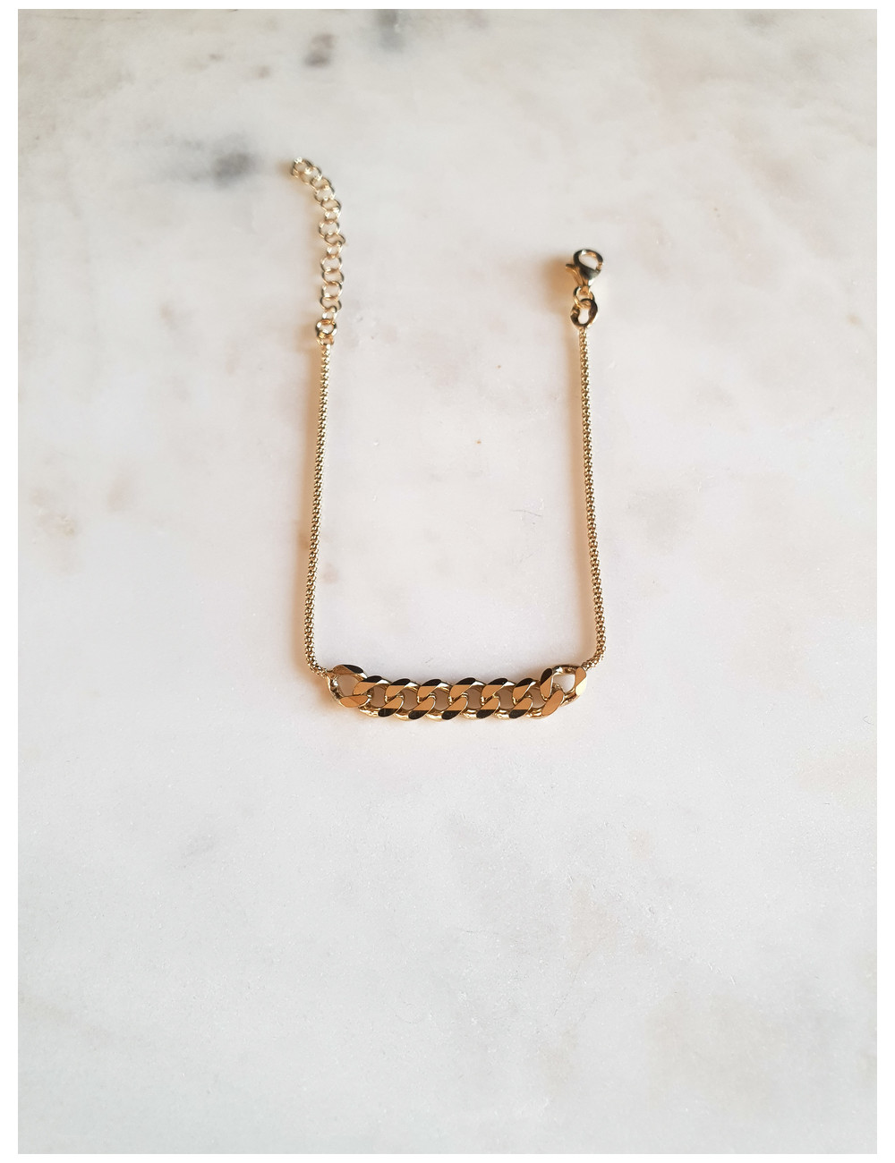 PULSEIRA CRAZY MESH PRATA DOURADA