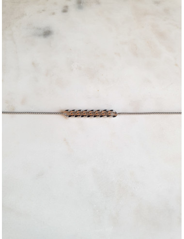 PULSEIRA CRAZY MESH PRATA