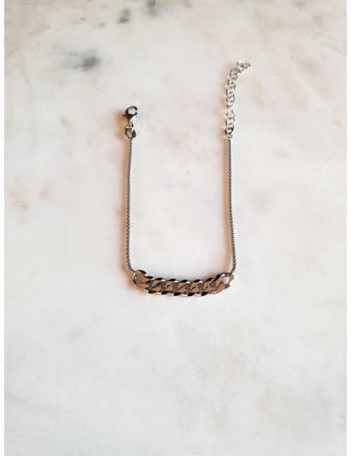 PULSEIRA CRAZY MESH PRATA