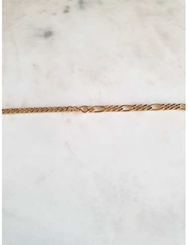 PULSEIRA MALHA PRATA DOURADA