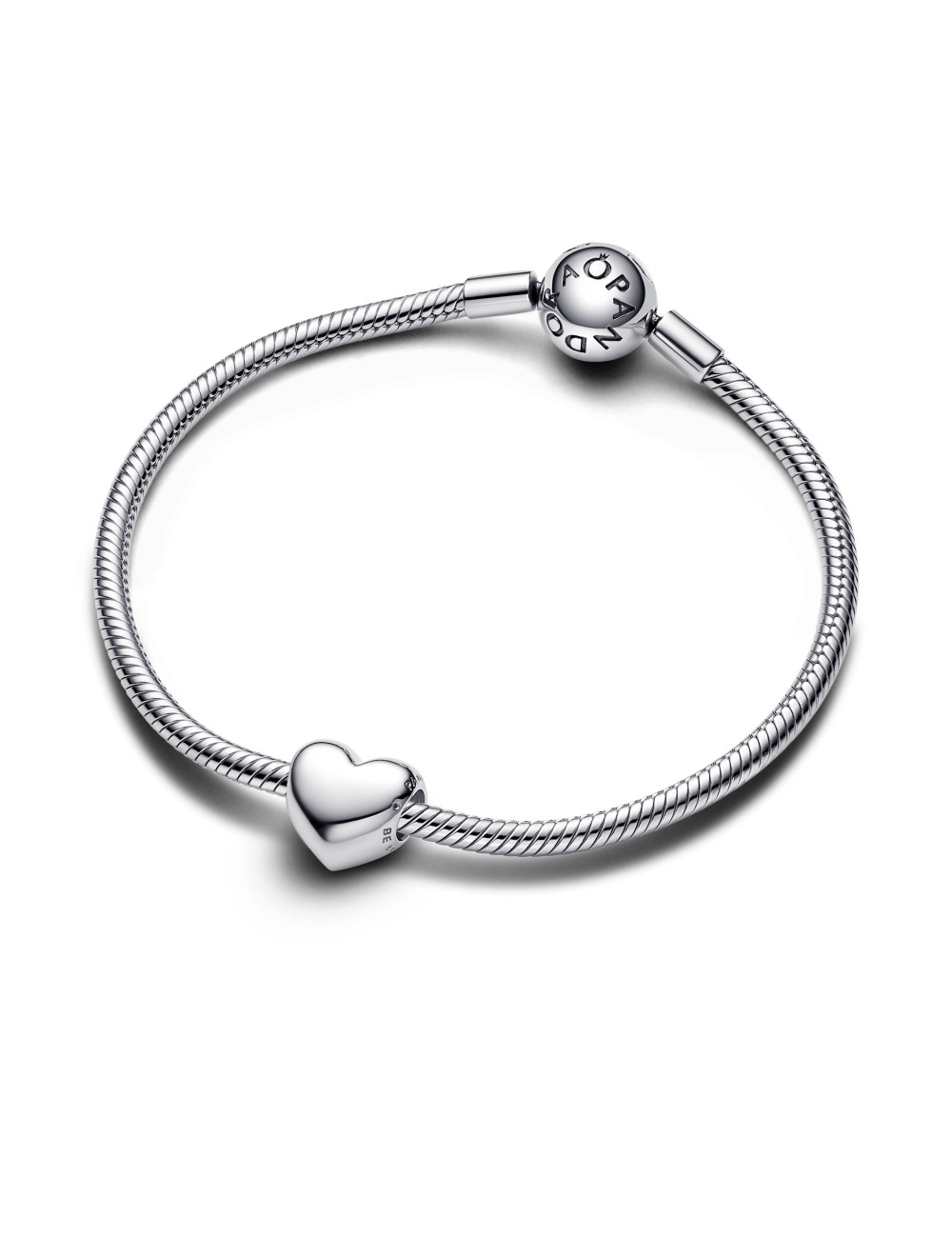 Conta Coração Gravavél Be Love Pandora