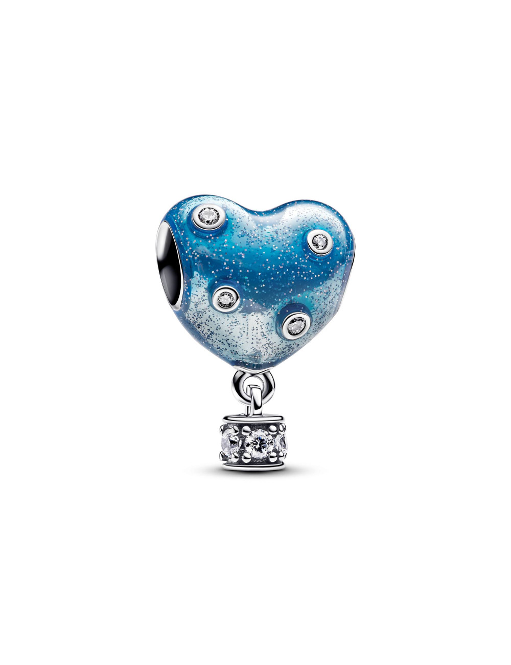 Conta Coração Balão de Ar Quente Pandora