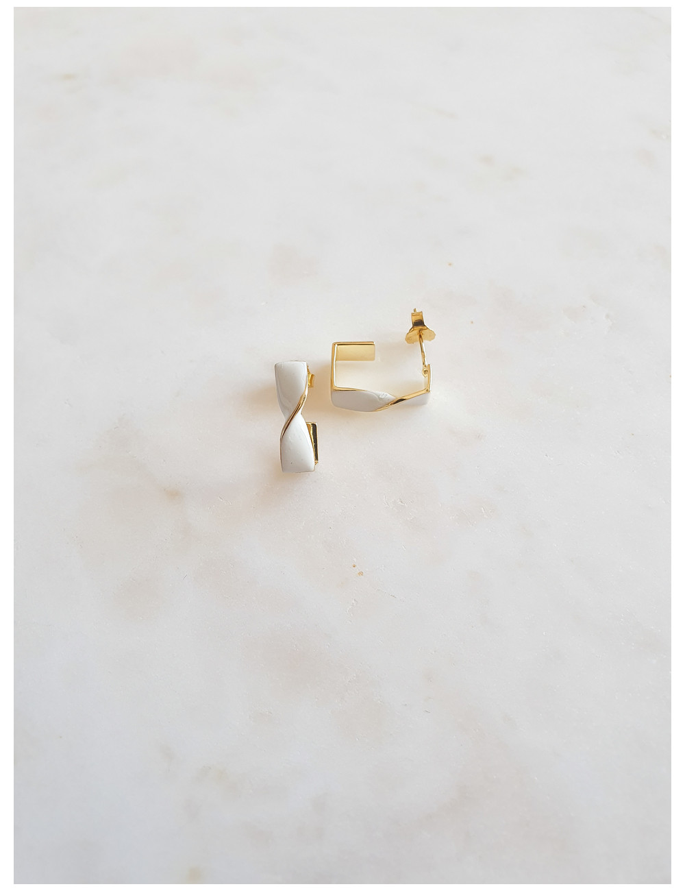 ARGOLAS AMALFI PRATA DOURADA