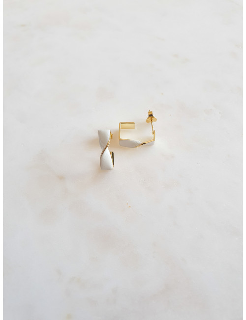 ARGOLAS AMALFI PRATA DOURADA