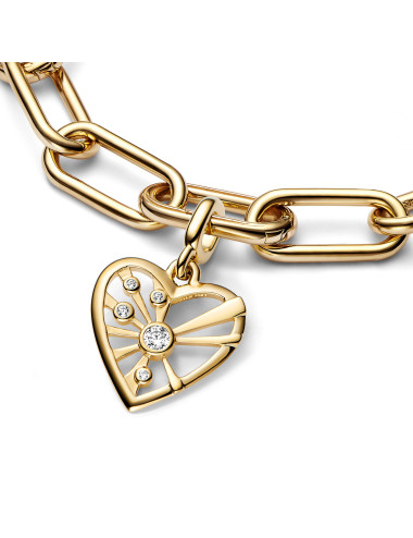 Conta Pandora Me Heart Gold