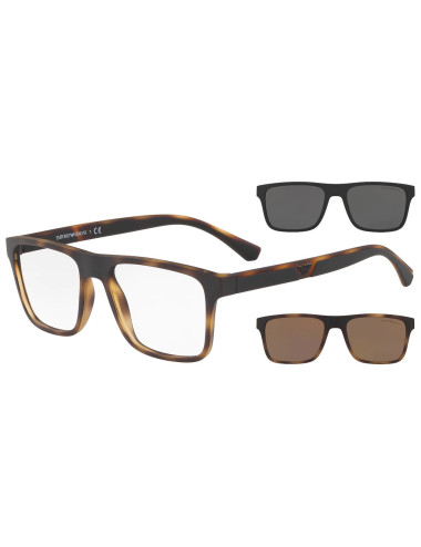 ÓCULOS EMPORIO ARMANI C/ CLIP