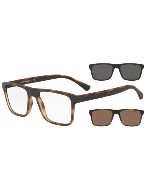 ÓCULOS EMPORIO ARMANI C/ CLIP