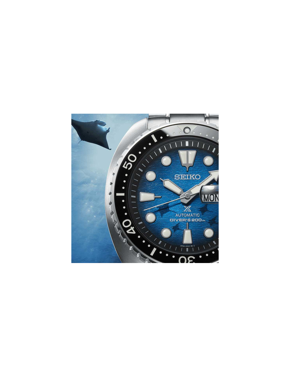 Relógio Seiko Prospex SaveTheOcean KingTurtle MantaRay