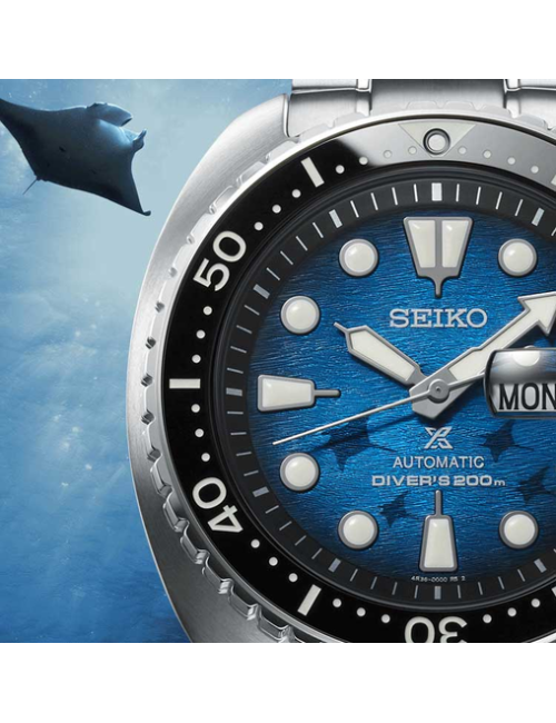 Relógio Seiko Prospex SaveTheOcean KingTurtle MantaRay