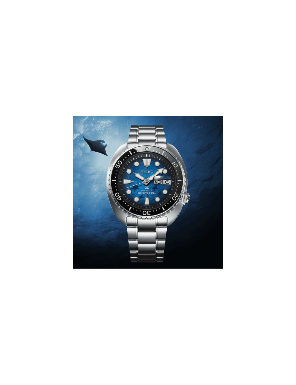 Relógio Seiko Prospex SaveTheOcean KingTurtle MantaRay