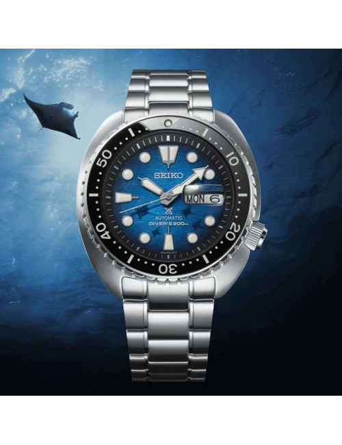 Relógio Seiko Prospex SaveTheOcean KingTurtle MantaRay