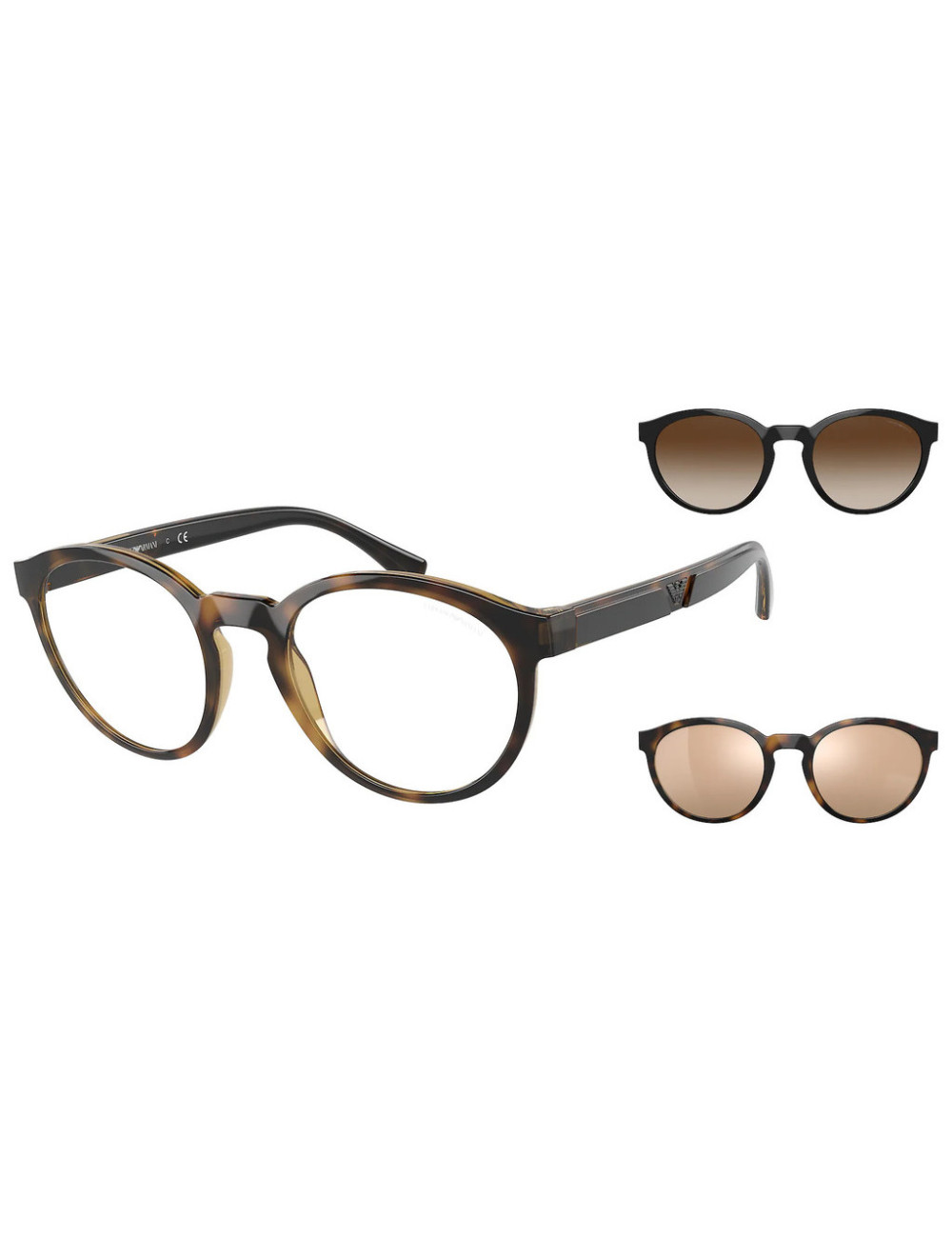 ÓCULOS EMPORIO ARMANI C/ CLIP