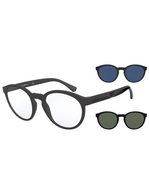 ÓCULOS EMPORIO ARMANI C/ CLIP
