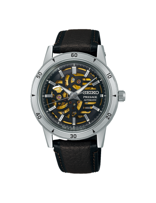 Relógio Presage Style60´s Skeleton Seiko