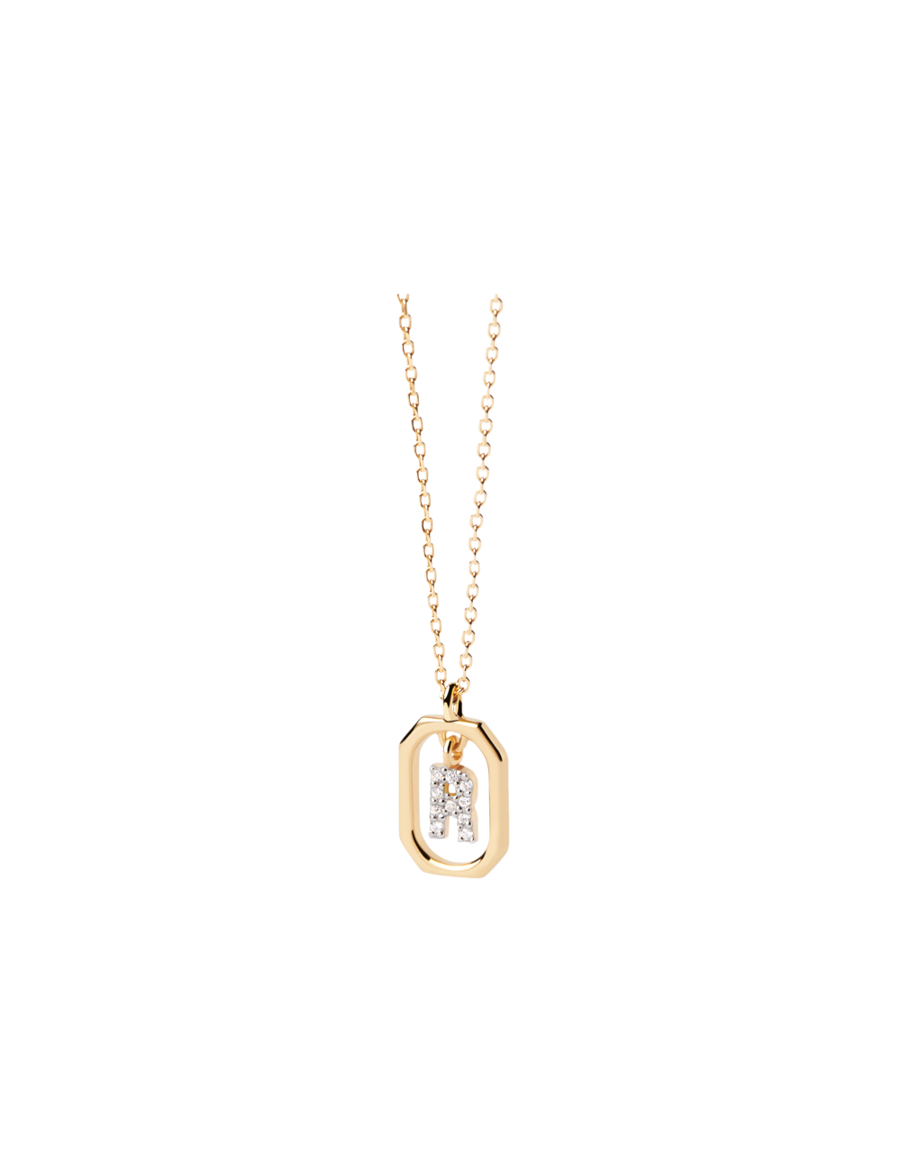 Colar Mini Letters R PdPaola