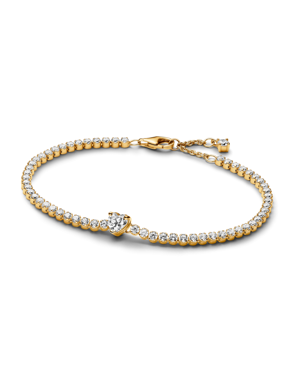 Pulseira Ténis Coração Brilhante Pandora