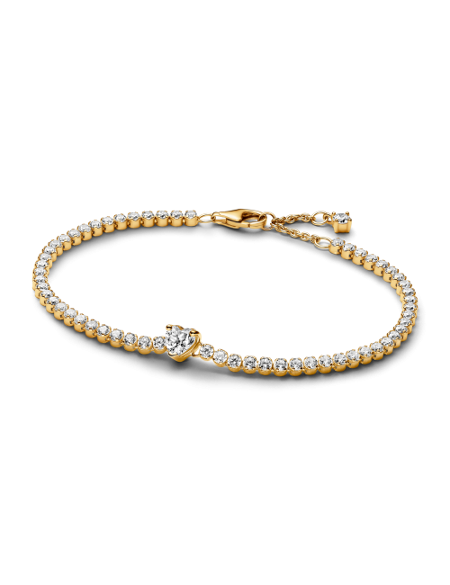 Pulseira Ténis Coração Brilhante Pandora