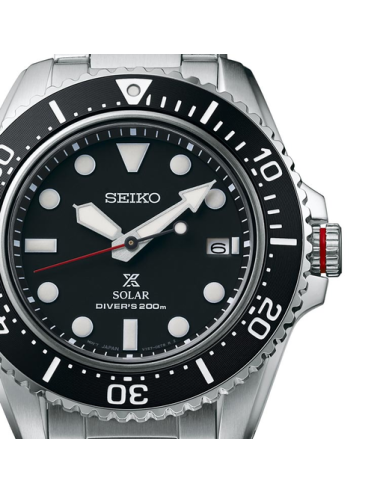 Relógio Seiko Prospex Diver's Solar Preto