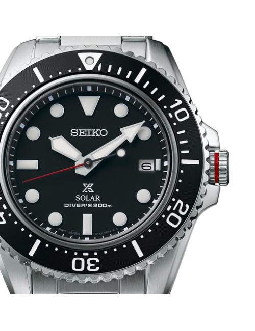 Relógio Seiko Prospex Diver's Solar Preto