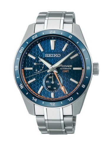 Relógio Seiko Presage Sharp Edged GMT