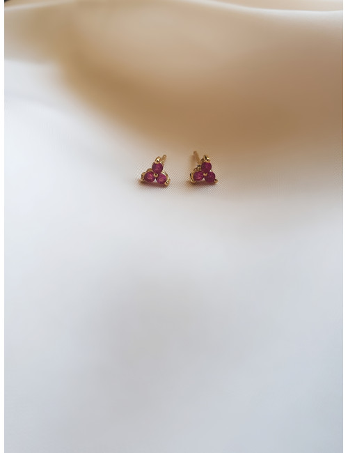 BRINCOS CINTY PRATA DOURADA