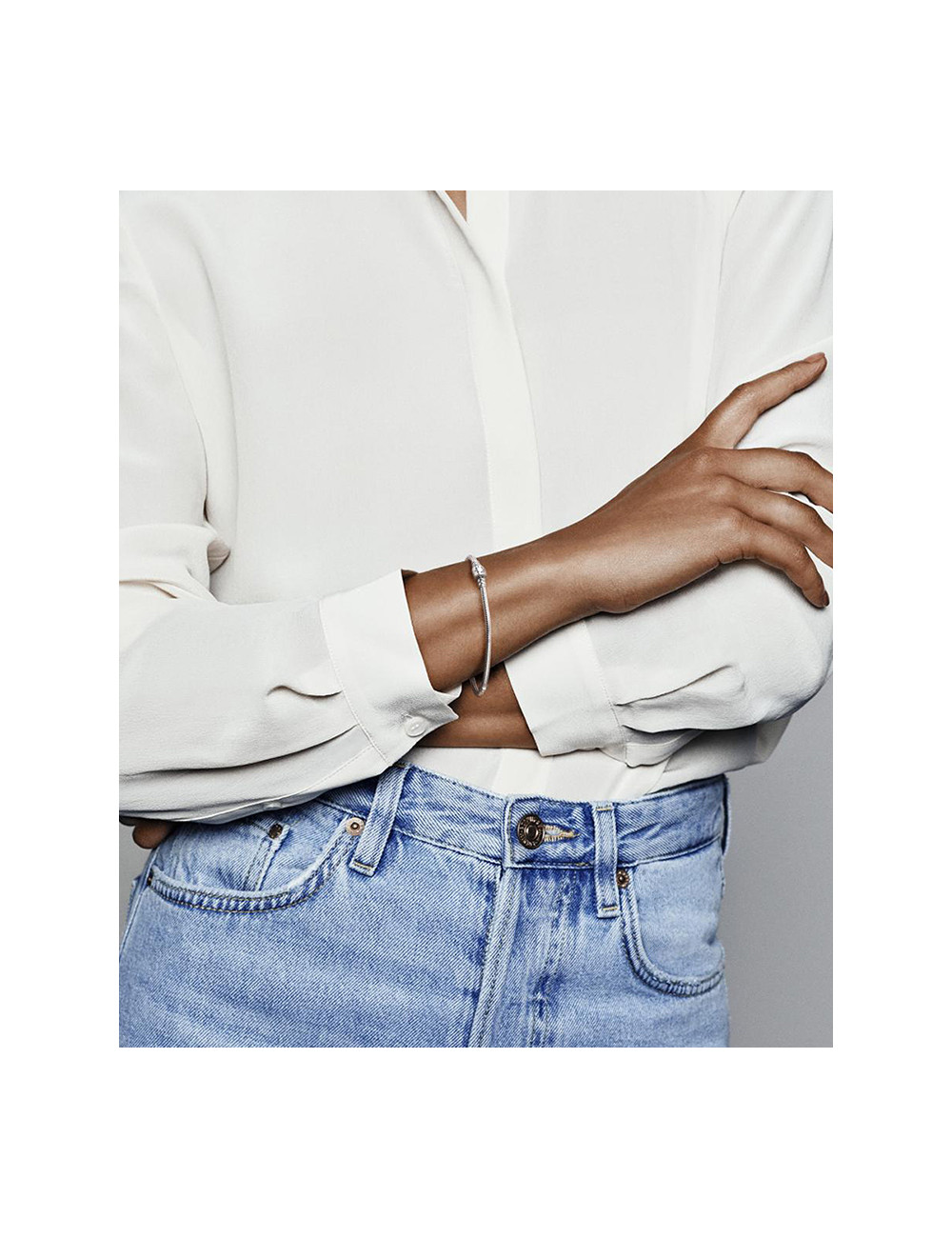 PULSEIRA BARREL CLASP SNAKE PANDORA