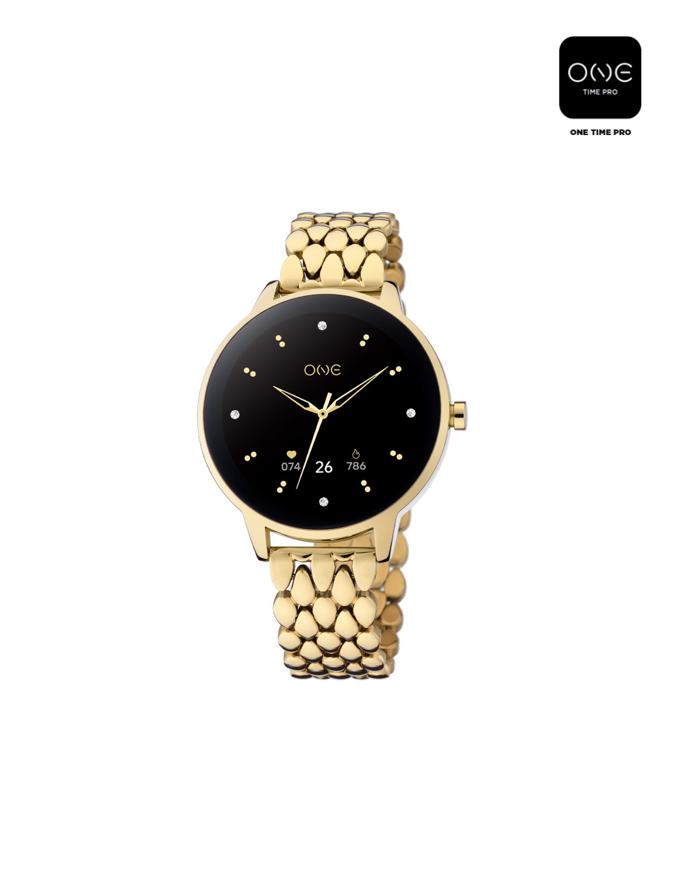 Smartwatch One Queencall gold