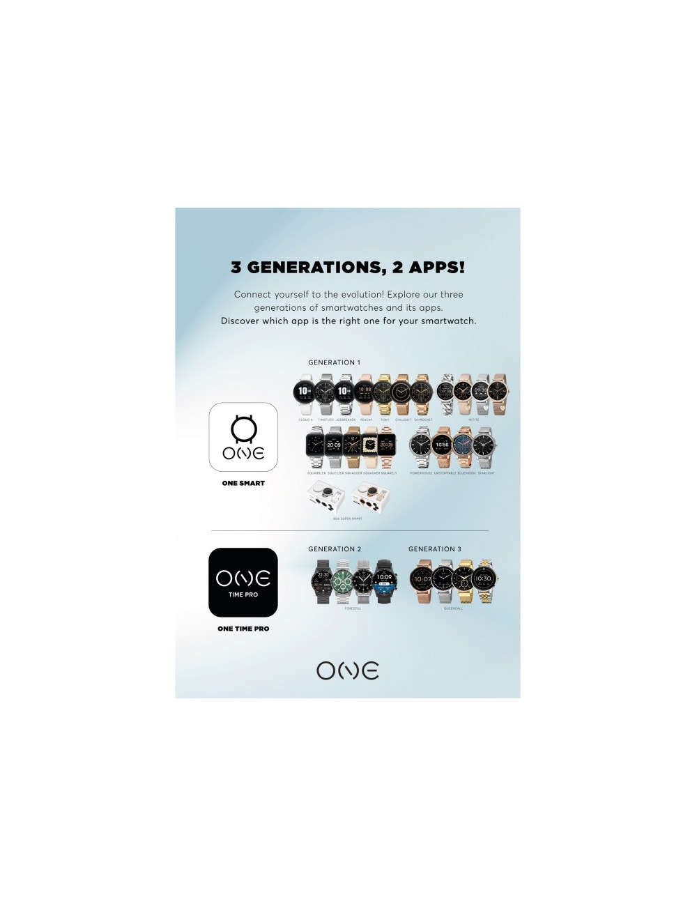 Smartwatch One Queencall Rosegold