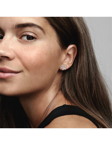 BRINCOS SPARKLING HERBARIUM PANDORA