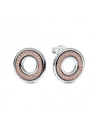 Brincos Logo Pandora 14K