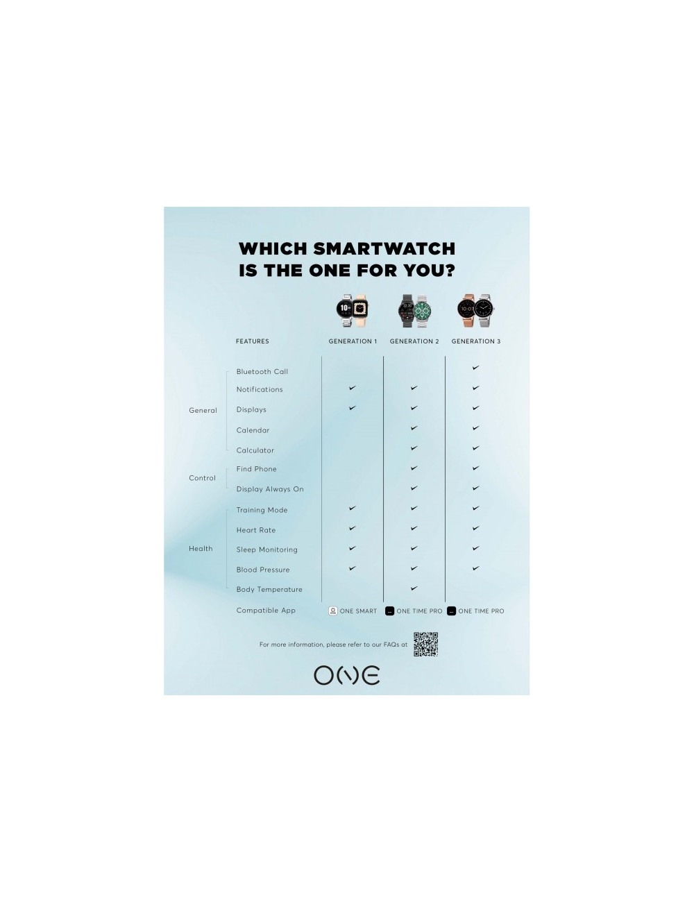 Smartwatch One Queencall Silver