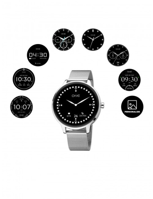 Smartwatch One Queencall Silver