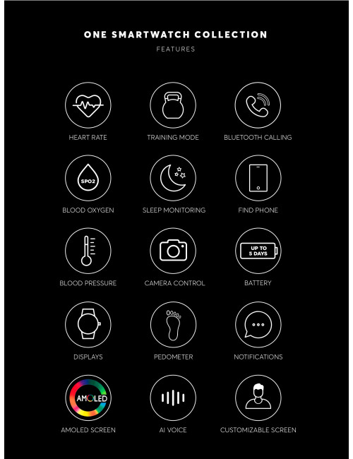 Smartwatch One Men ALPHACALL
