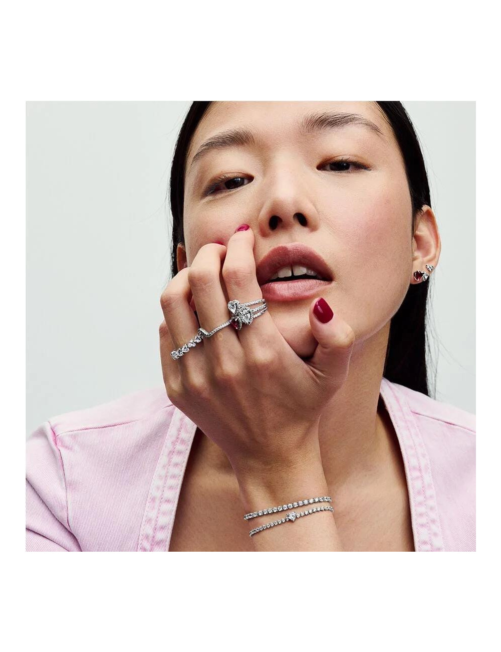 Anel Pandora Elevated Heart