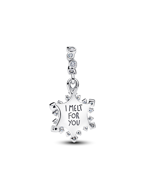 Conta Pendente Floco de Neve Opalescente Pandora