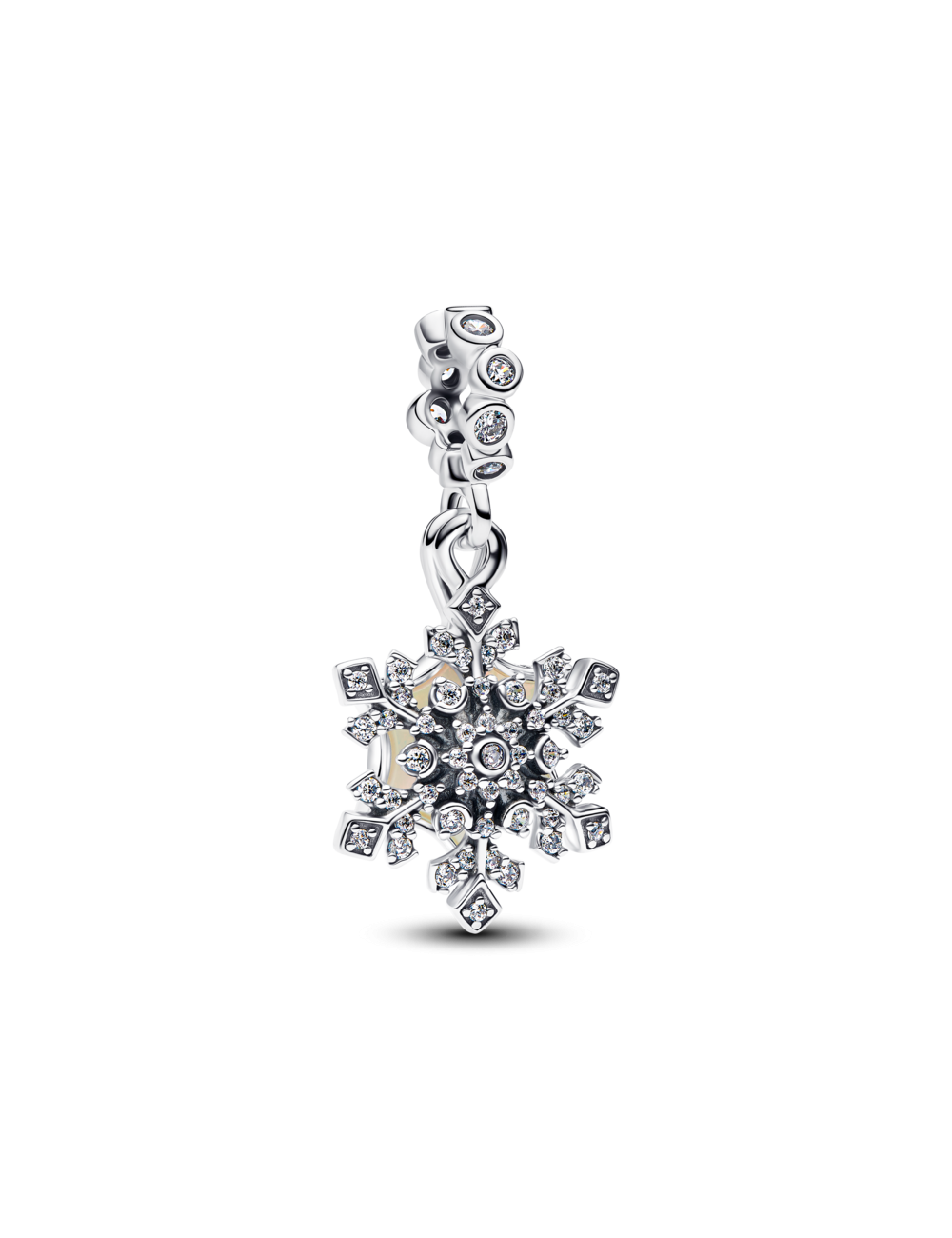 Conta Pendente Floco de Neve Opalescente Pandora