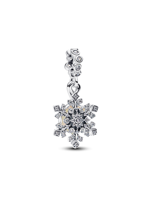 Conta Pendente Floco de Neve Opalescente Pandora