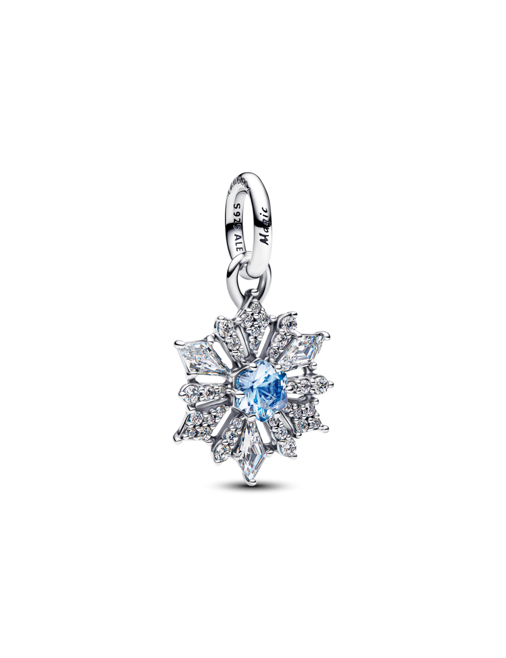 Conta Floco de Neve Rainha Elsa Frozen Disney Pandora