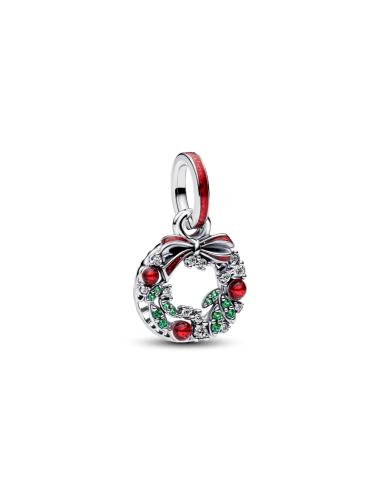 Conta Pendente Dupla Coroa de Natal Pandora