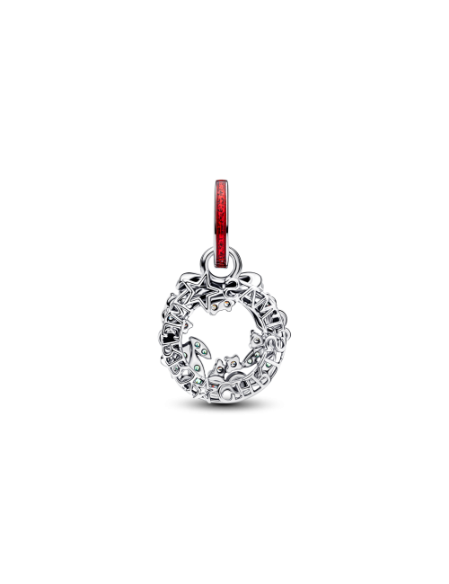 Conta Pendente Dupla Coroa de Natal Pandora