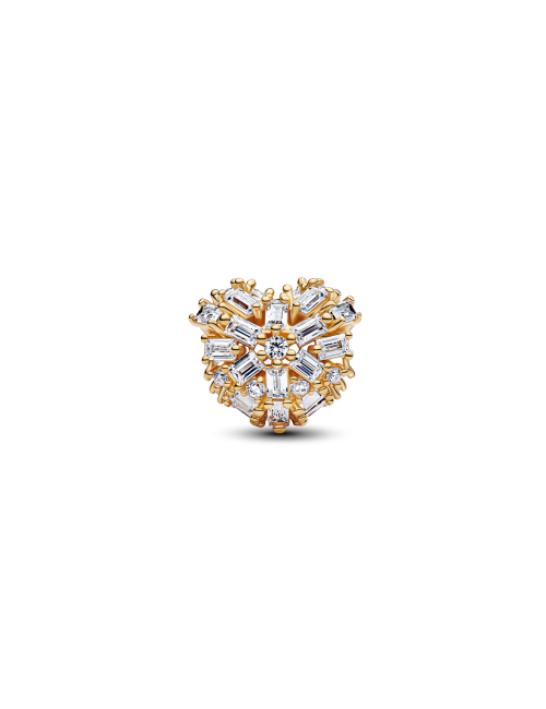 Conta Coração Brilhante Pandora