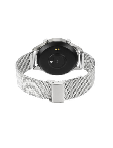 Relógio Smartwatch One Men Forceful Silver Mesh